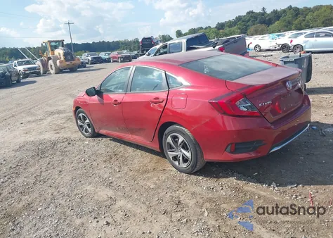 2019 Honda Civic Lx z USA, uszkodzony, nr VIN 2HGFC2F60KH548458